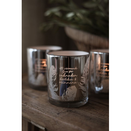 Majas Cottage Lykta Saknaden Kärleken Minnena Silver