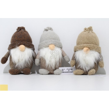Tomte Textil Beige 16 cm