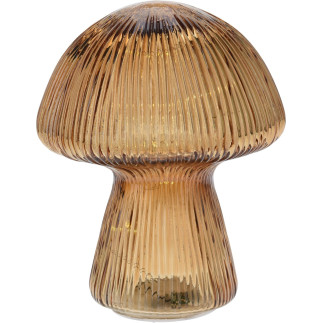 Bordslampa Lampa LED Svamp Grön Orange Brun 25 cm