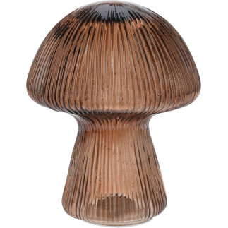Bordslampa Lampa LED Svamp Grön Orange Brun 25 cm