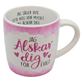 Mugg "Jag älskar dig"