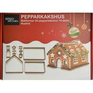 Pepparkakshus set Formar Bak Jul