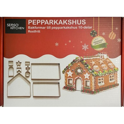 Pepparkakshus set Formar Bak Jul