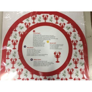 Haklapp Kräftskiva Sånghäfte 6-pack