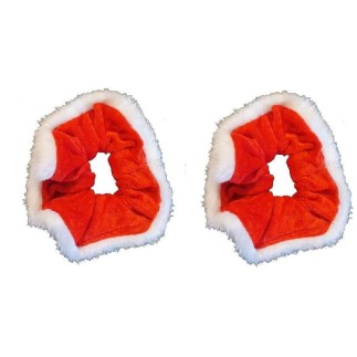 Hårband Snodd Jul röd/vit