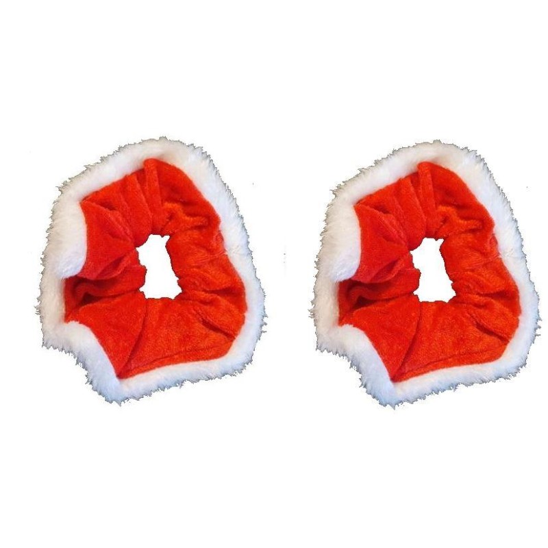 Hårband Snodd Jul röd/vit