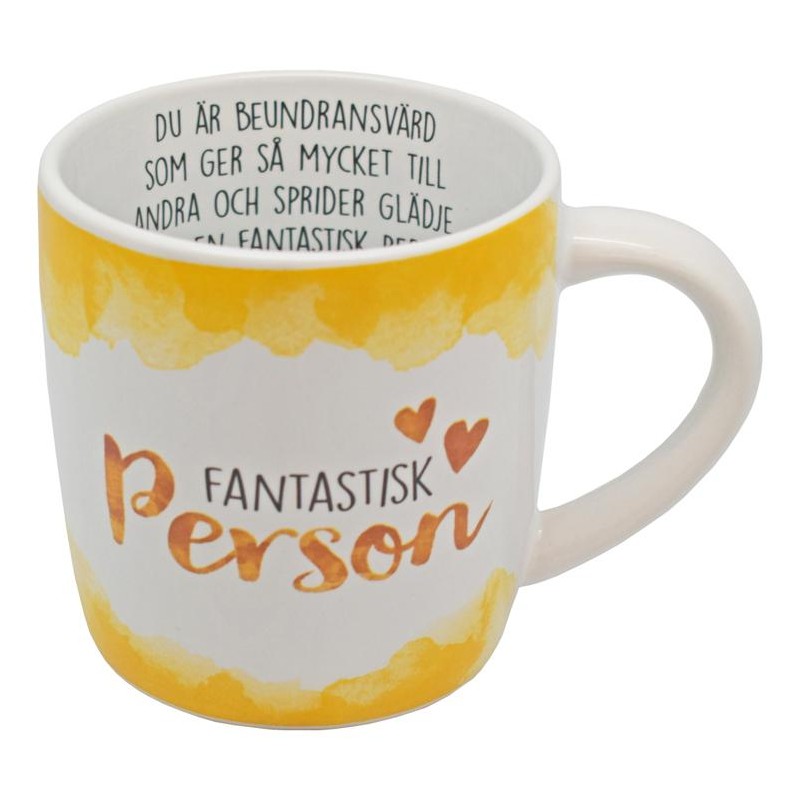 Mugg FANTASTISK PERSON