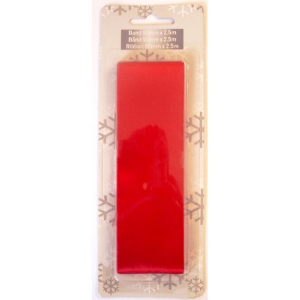 Band rött Siden 2,5 meter