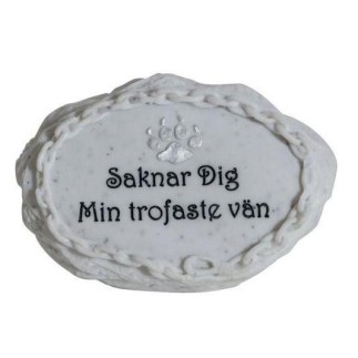 Gravdekoration Katt Min trofaste vän
