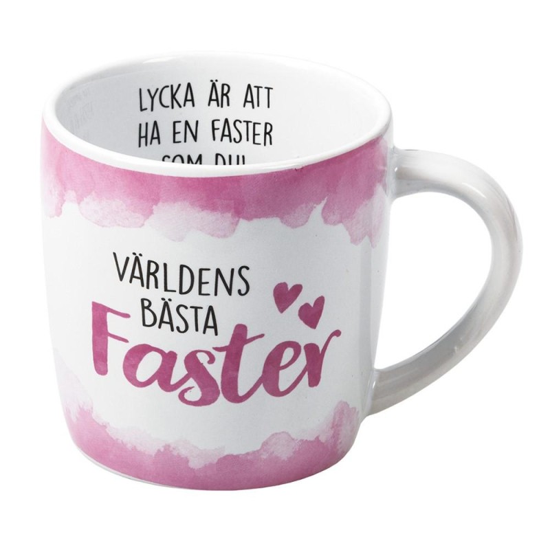 Mugg VÄRLDENS BÄSTA FASTER Mugg VÄRLDENS BÄSTA FASTER