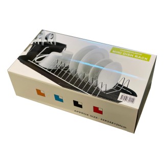 Diskställ Svart kompakt