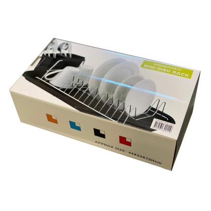 Diskställ Svart kompakt