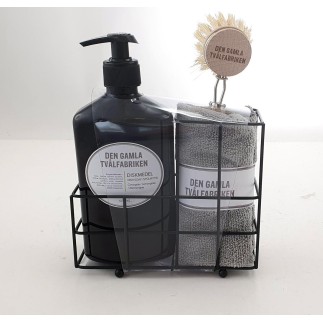 Diskset Diskborste/tvål/diskduk