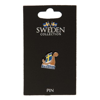 Pin Brosch Souvenir Vikingskepp