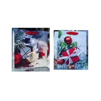 Presentpåse Vinter 2-pack 18x23 cm