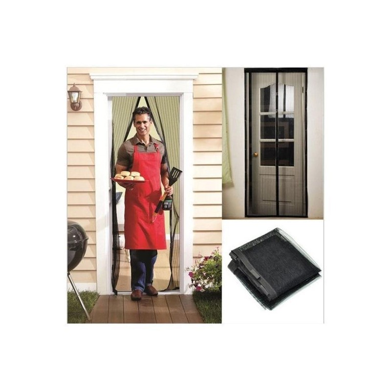 Insektsnät dörr 100x220 FORM Living insektsskydd magnet myggnät