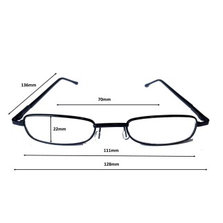 Duga Läsglasögon 2.0 med fodral grå