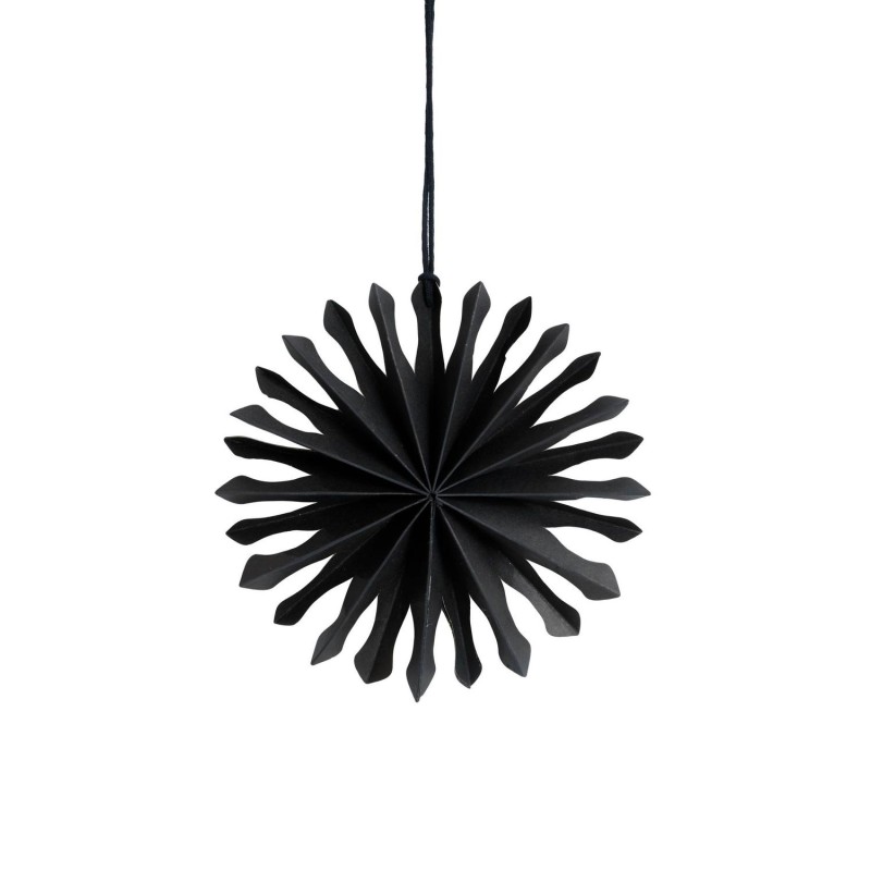 Snöflinga Häng Svart 15 cm 2-pack Snöflinga Häng Svart 15 cm 2-pack