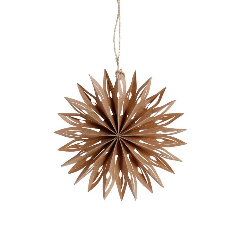 Stjärna Häng Brun 15 cm Stjärna Häng Brun 15 cm
