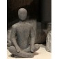 Figur Meditation Svart 28 cm