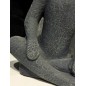 Figur Meditation Svart 28 cm