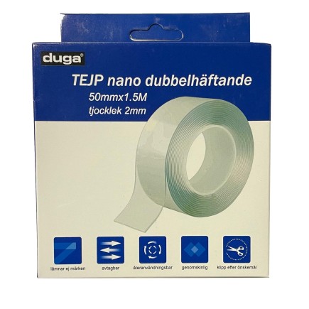 Tejp Dubbelhäftande 1,5 m