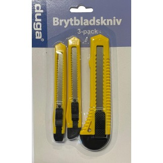 Knivar Mattkniv Brytkniv 3-pack