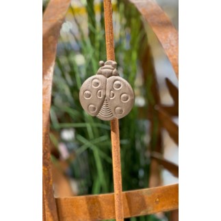 Nyckelpiga Metall Magnet 5 cm