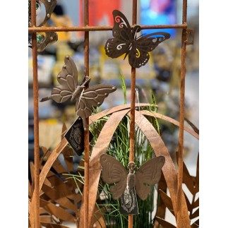 Fjäril Metall Magnet 10 cm