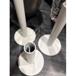 Ljusstake Smide Vit 20 cm