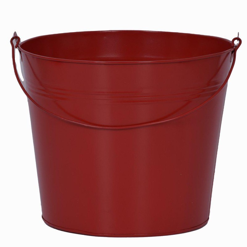 Kruka Röd Metall 22x27 cm Kruka Röd Metall 22x27 cm