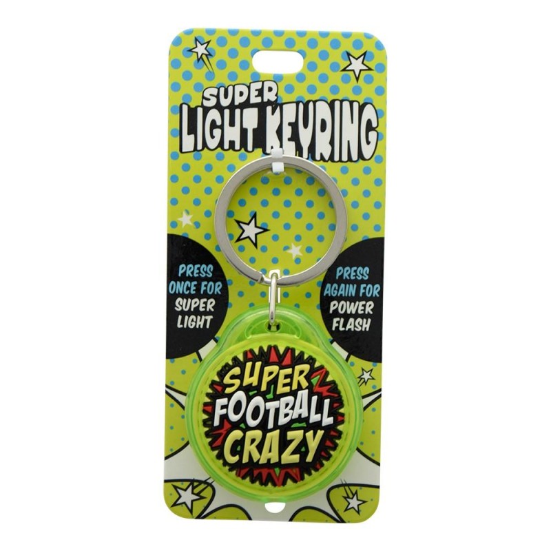 Nyckelring FOOTBALL CRAZY Super Light Keyring Nyckelring FOOTBALL CRAZY Super Light Keyring