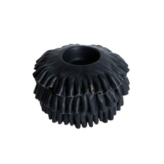 Ljushållare Volang Svart 12 cm
