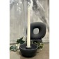 Ljusstake Keramik Grå 13 cm Ljusstake Keramik Grå 13 cm