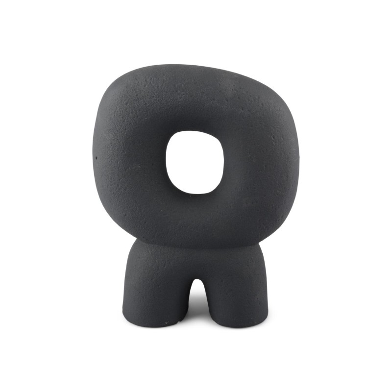 Dekoration Svart Keramik 21 cm Dekoration Svart Keramik 21 cm