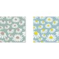 Servett Daisy 33x33 cm