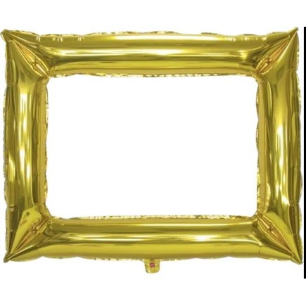 Ram Guld plats uppblåsbar Student Fest