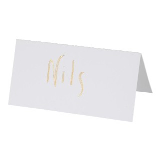 Placeringskort 10-pack Vit