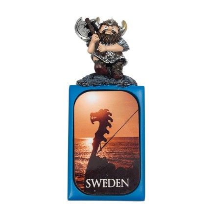 Magnet Vikingskepp / Viking m. yxa
