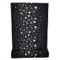 Duk på rulle Löpare Svart/Silver 28 cm x 3 m