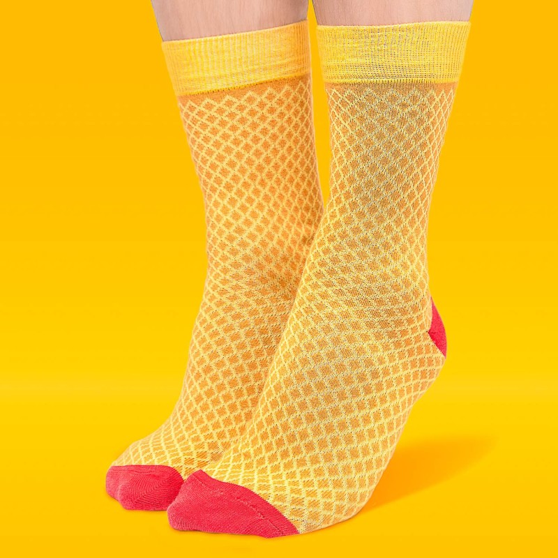 Strumpor Kexchoklad Gul stl 36-40 Strumpor Kexchoklad Gul stl 36-40