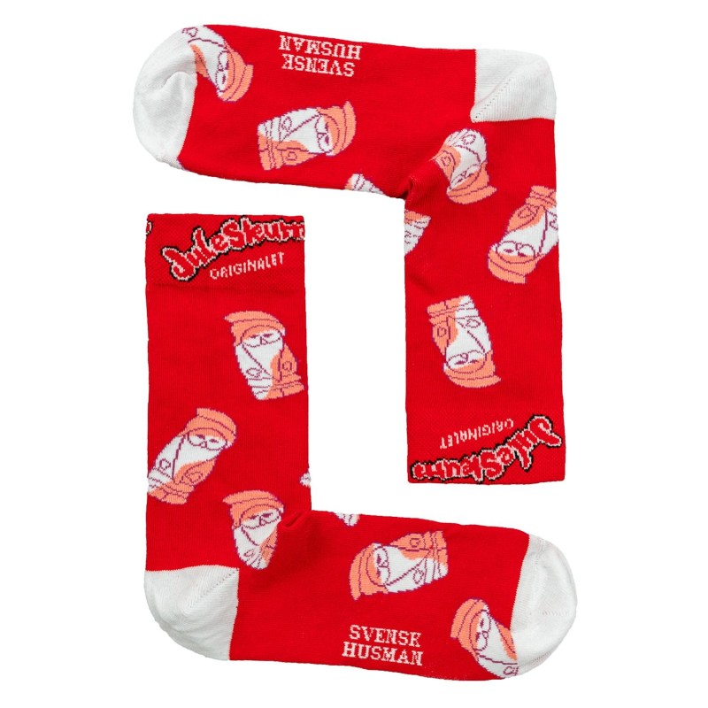 Strumpor Juleskum Skumtomte Röd stl 36-40 Strumpor Juleskum Skumtomte Röd stl 36-40
