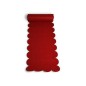 Löpare Duk Röd Filt 150x35 cm