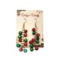Örhänge Julbjällror Jul 6 cm 