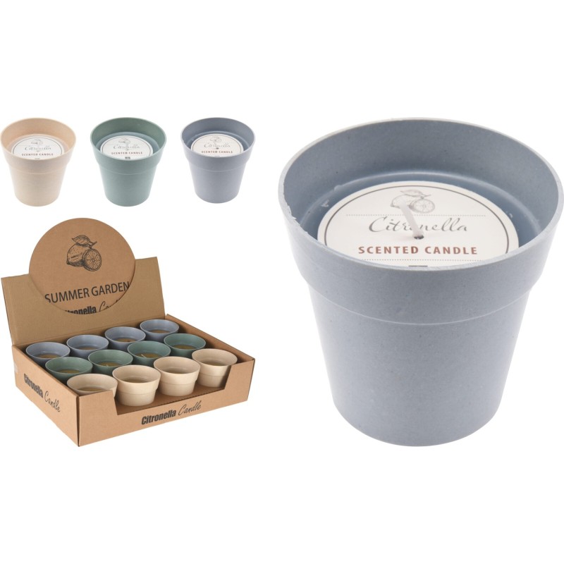 Myggljus Citronella Kruka 8 cm Myggljus Citronella Kruka 8 cm