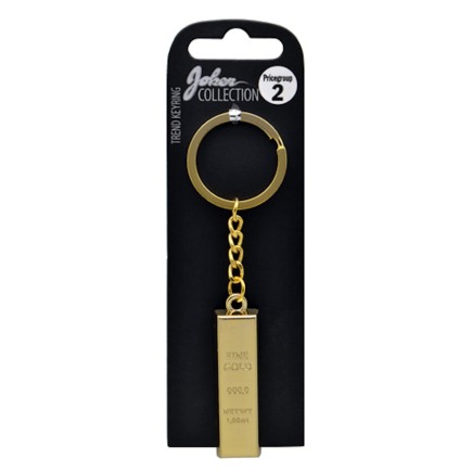 Nyckelring Guldtacka