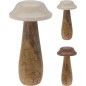 Svamp Brun Dekoration Trä 10x20 cm Svamp Brun Dekoration Trä 10x20 cm