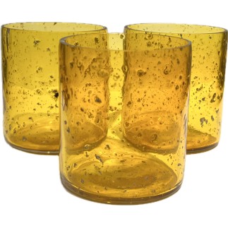 Ljuskopp Glas Transparent Orange Brun Grå