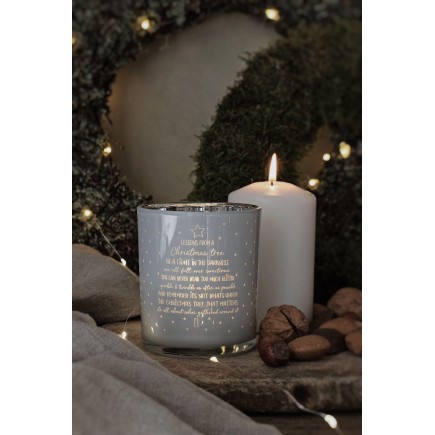 Majas Cottage Lykta Lessons from a christmas Tree 9x10 cm